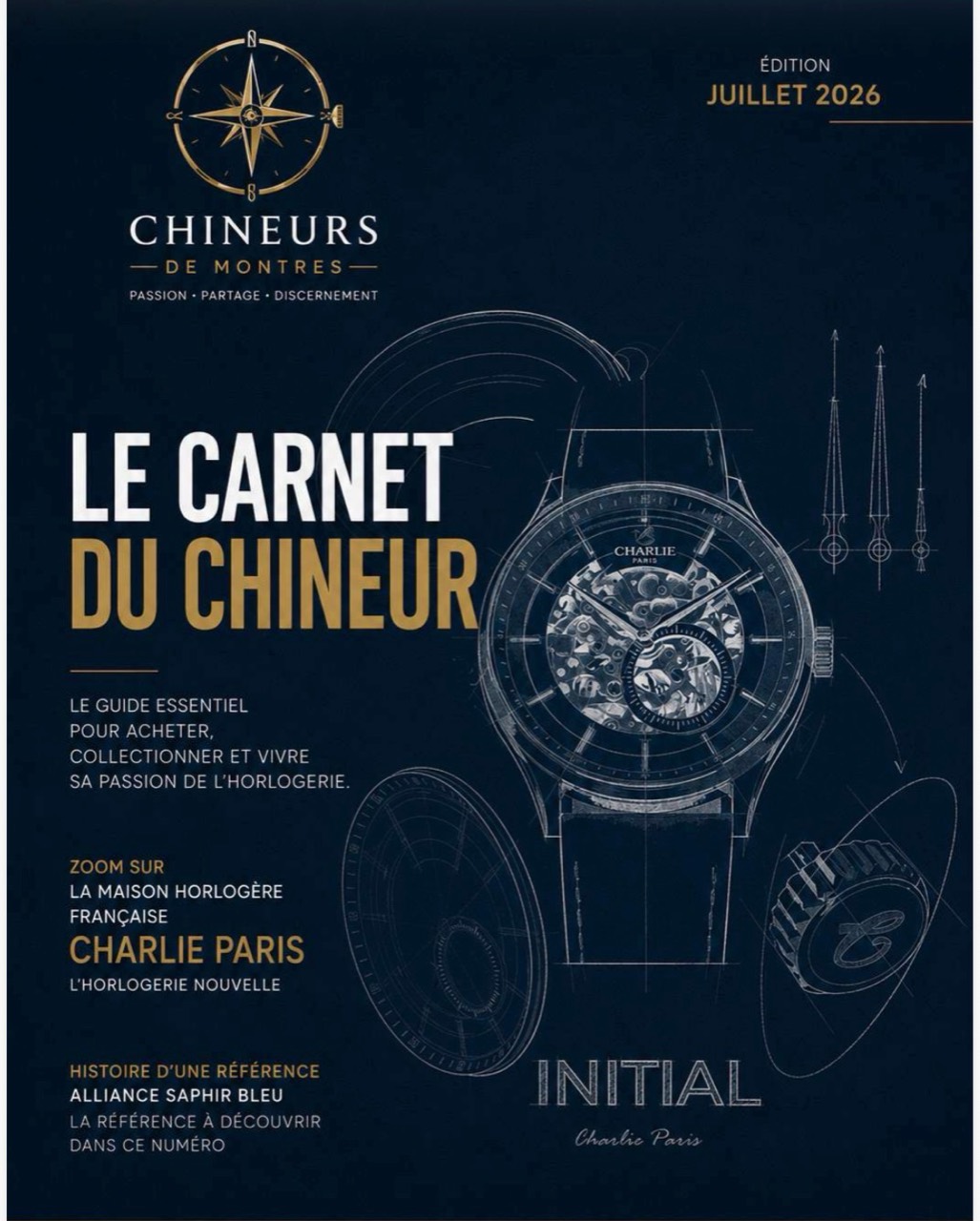 Couverture de travail du Carnet du Chineur